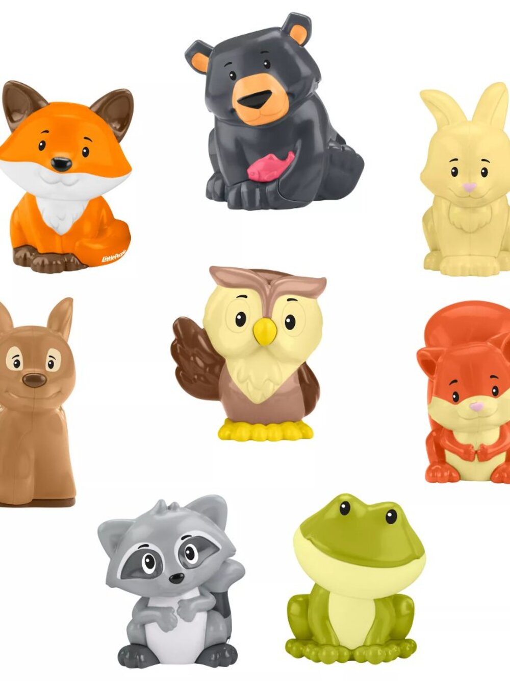 NEW! Fisher-Price Little People Forest Friends Carry Case Playset with 9 Figures - Picture 13 of 14